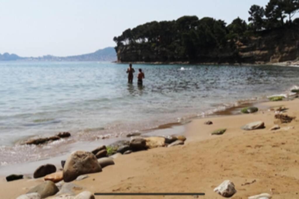 Studio La Ciotat Vue Mer Avec Garage Bagian luar foto